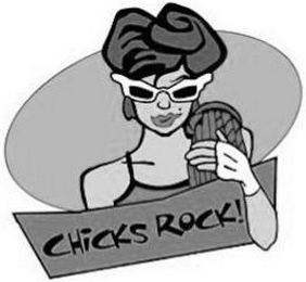 CHICKS ROCK logo