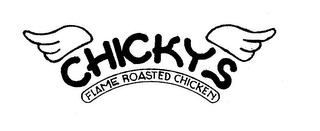 CHICKYS FLAME ROASTED CHICKEN logo