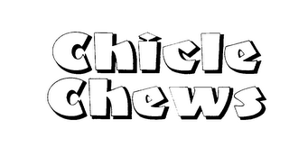 CHICLE CHEWS logo