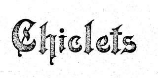 CHICLETS logo