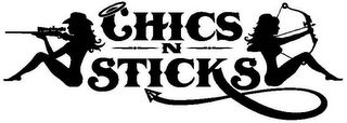 CHICS -N- STICKS logo