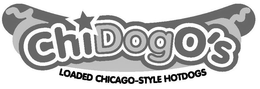 CHIDOGO'S LOADED CHICAGO-STYLE HOTDOGS logo