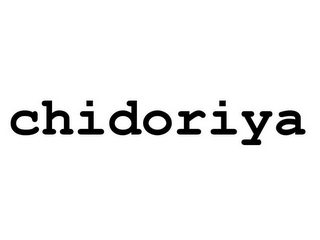 CHIDORIYA logo