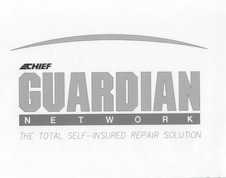 CHIEF GUARDIAN NETWORK THE TOTAL SELF-INSURED REPAIR SOLUTION logo