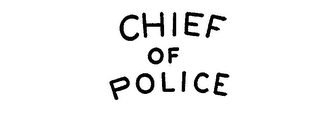 CHIEF OF POLICE logo