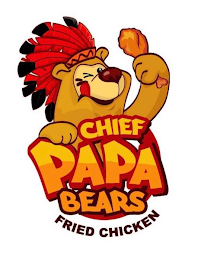 CHIEF PAPA BEARS FRIED CHICKEN logo