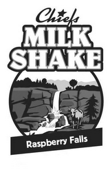 CHIEFS MILK SHAKE RASPBERRY FALLS logo