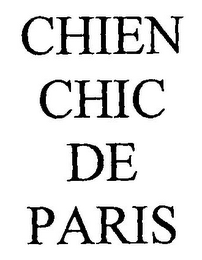 CHIEN CHIC DE PARIS logo