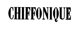 CHIFFONIQUE logo