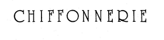 CHIFFONNERIE logo