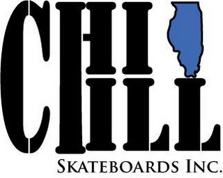 CHIILL SKATEBOARDS INC logo