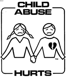 CHILD ABUSE HURTS logo
