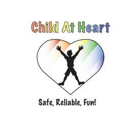 CHILD AT HEART SAFE, RELIABLE, FUN! logo