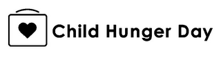 CHILD HUNGER DAY logo
