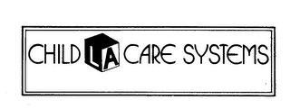 CHILD LA CARE SYSTEMS logo