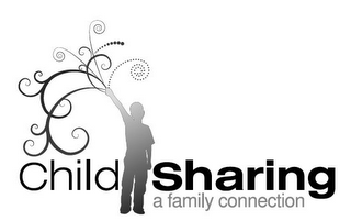 CHILD SHARING A FAMILY CONNECTION logo