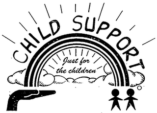 CHILD SUPPORT JUST FOR THE CHILDREN logo