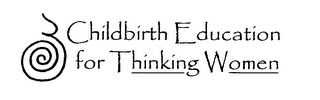 CHILDBIRTH EDUCATION FOR THINKING WOMEN logo