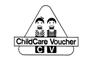 CHILDCARE VOUCHER C V logo