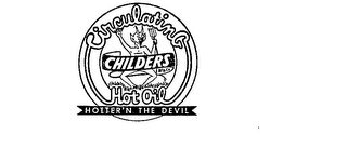 CHILDERS CIRCULATING HOT OIL HOTTER'N THE DEVIL logo