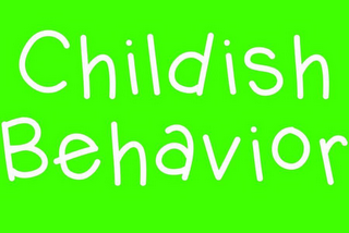 CHILDISH BEHAVIOR logo