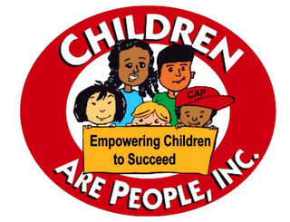 CHILDREN ARE PEOPLE, INC. EMPOWERING CHILDREN TO SUCCEED logo