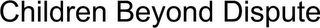 CHILDREN BEYOND DISPUTE logo