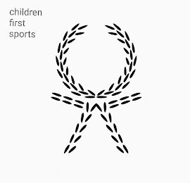 CHILDREN FIRST SPORTS logo