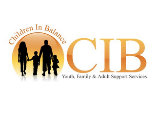 CHILDREN IN BALANCE CIB YOUTH, FAMILY & ADULT SUPPORT SERVICES logo
