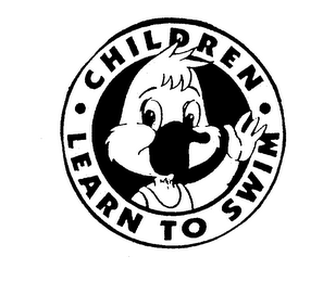 CHILDREN LEARN TO SWIM logo