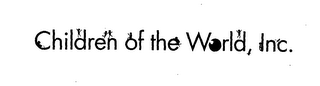 CHILDREN OF THE WORLD, INC. logo