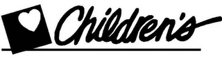 CHILDREN'S logo