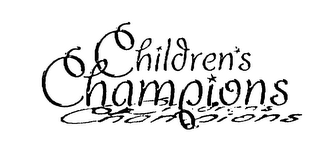 CHILDREN'S CHAMPIONS