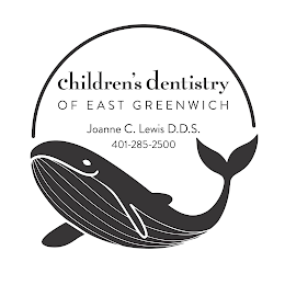 CHILDREN'S DENTISTRY OF EAST GREENWICH JOANNE C. LEWIS D.D.S. 401-285-2500 logo
