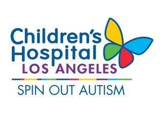 CHILDREN'S HOSPITAL LOS ANGELES SPIN OUT AUTISM logo