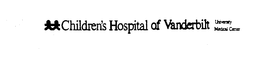 CHILDREN'S HOSPITAL OF VANDERBILT UNIVERSITY MEDICAL CENTER logo