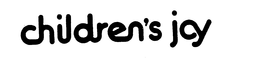 CHILDREN'S JOY logo