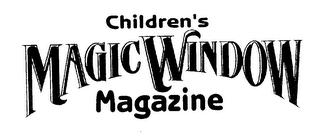 CHILDREN'S MAGIC WINDOW MAGAZINE logo