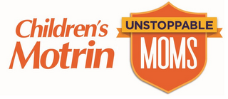CHILDREN'S MOTRIN UNSTOPPABLE MOMS logo