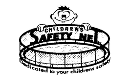 CHILDREN'S SAFETY NET INC. DEDICATED TO YOUR CHILDRENS SAFETY logo