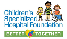 CHILDREN'S SPECIALIZED HOSPITAL FOUNDATION BETTER TOGETHER logo