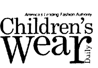 CHILDREN'S WEAR DAILY logo