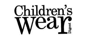 CHILDREN'S WEAR DIGEST logo