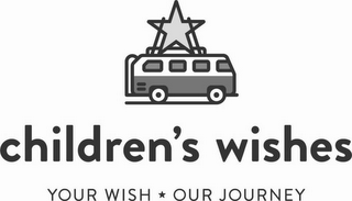 CHILDREN'S WISHES YOUR WISH OUR JOURNEY logo