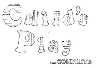 CHILD'S PLAY ....COMPLETE logo