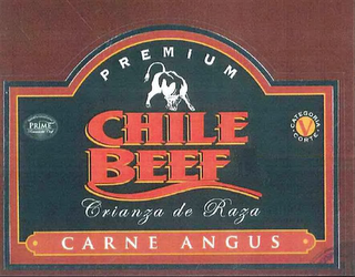 CHILE BEEF PREMIUM ORIANZA DE RAZA CARNE ANGUS PRIME logo