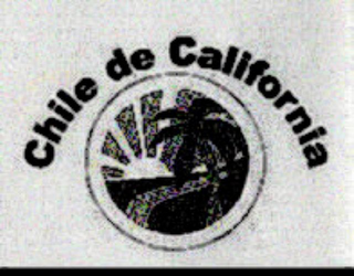 CHILE DE CALIFORNIA logo