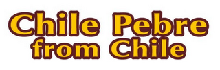 CHILE PEBRE FROM CHILE logo