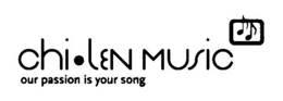 CHI·LEN MUSIC OUR PASSION IS YOUR SONG logo