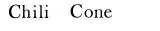 CHILI CONE logo
